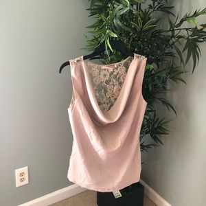 Blush pink blouse/top